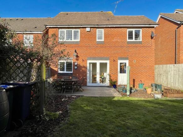 Rear of house and garden