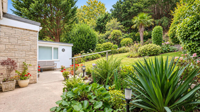 Rear garden view