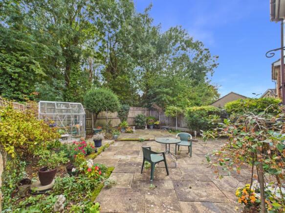 Rear garden