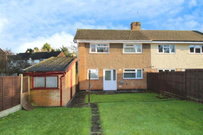 Rear Garden and out-house