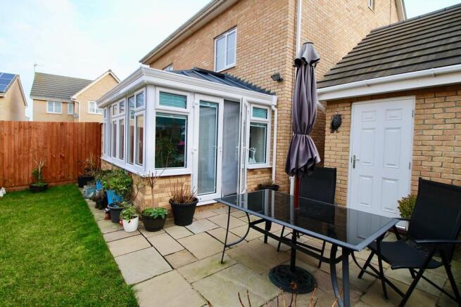Rear garden