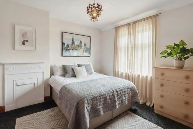 AI-generated visualization for demonstration purposes only. Property is let unfurnished.