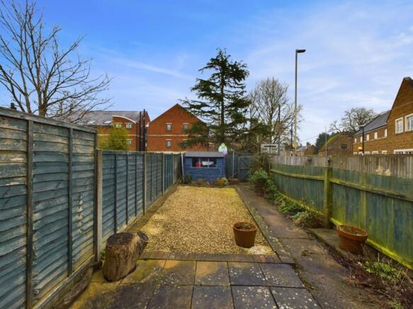 Garden at Back 