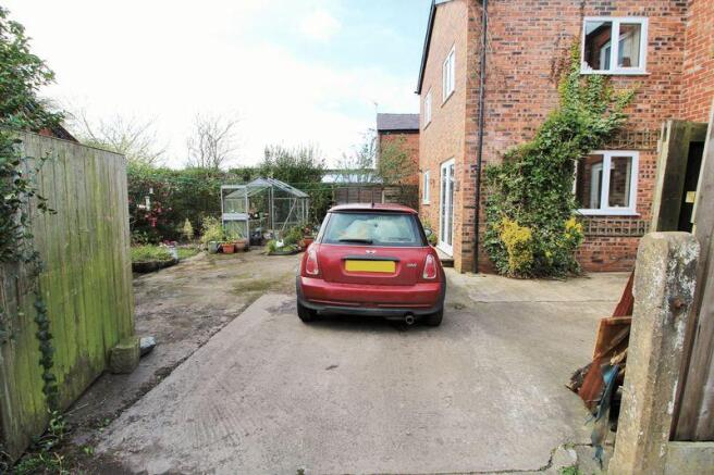 Rear Driveway