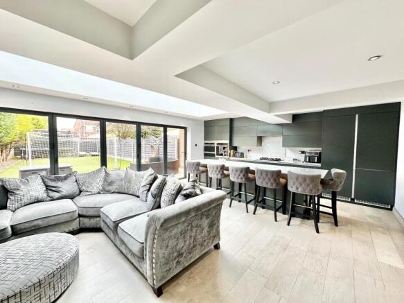 Extended Kitchen/Dining/Family Room