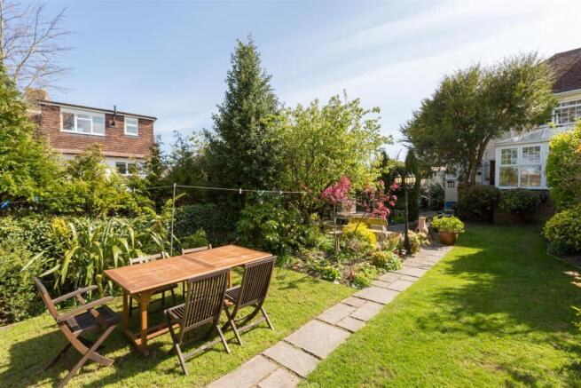 Rear garden