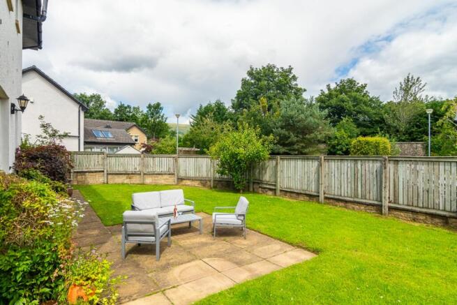 Rear garden