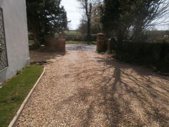 View from drive way