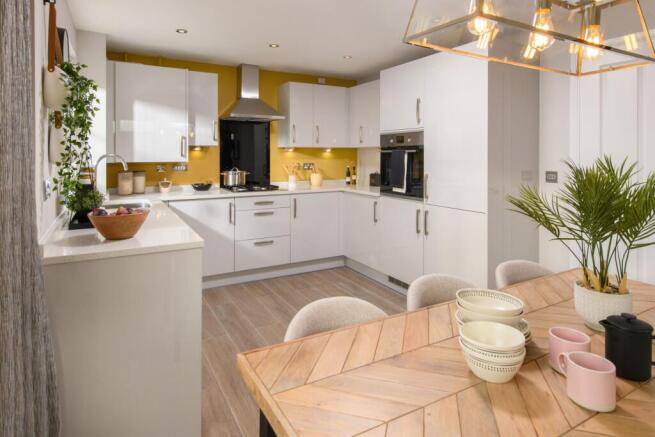 Open-plan kitchen/diner in Hesketh