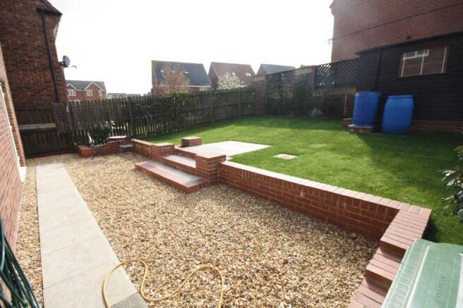 Rear garden