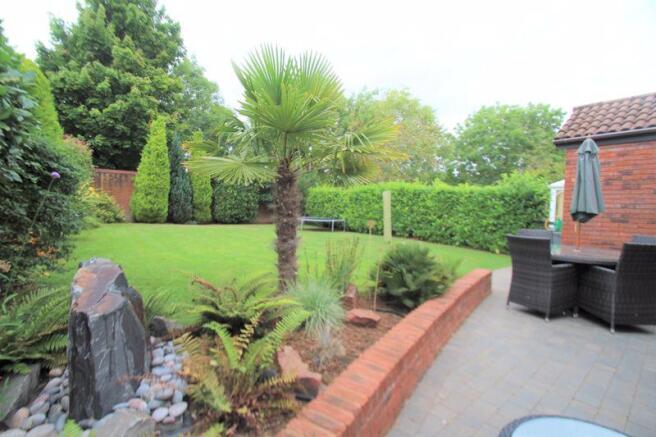 Rear garden