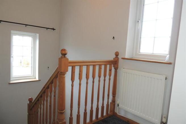 Stairs to landing