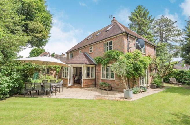 rear from the garden