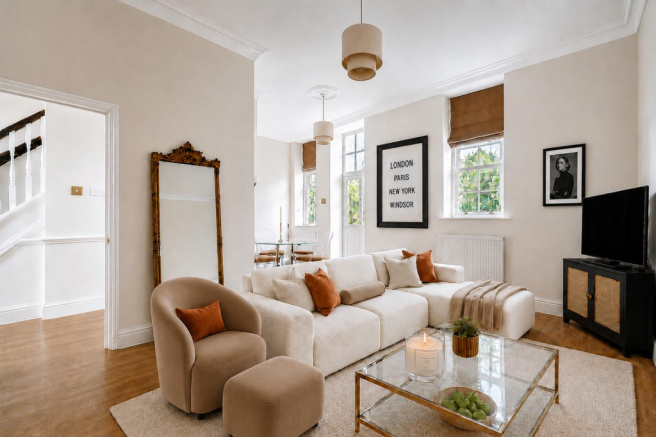 Living Room (Virtually Staged)