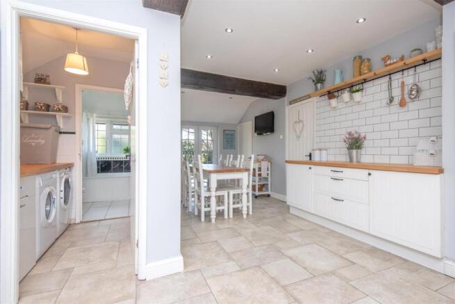 Kitchen/Utility Room/Dining Area