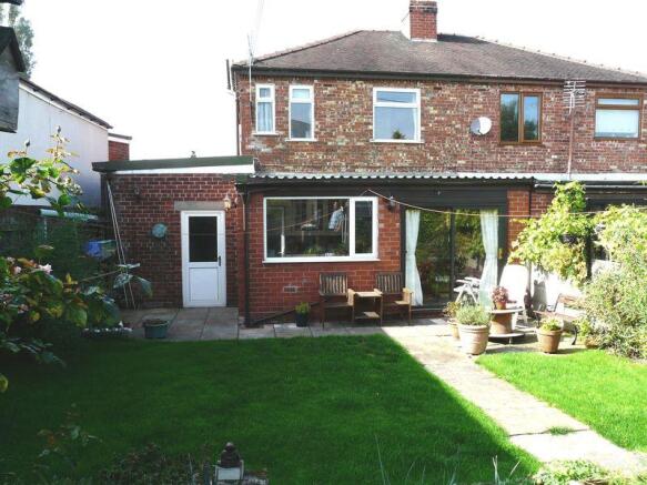 Rear of Property