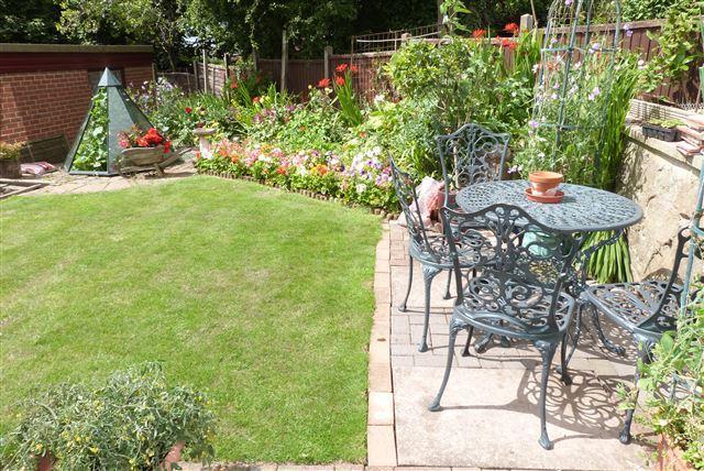 side garden adj to conser
