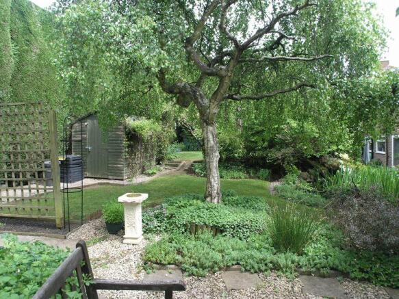 Rear garden