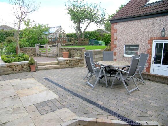 Rear Patio