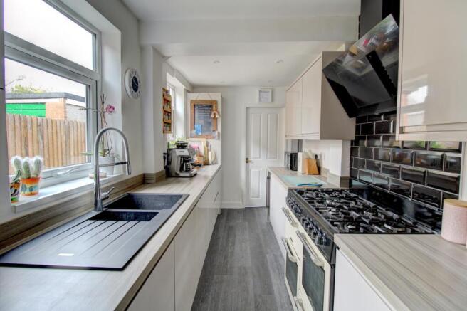 Modern Galley Kitchen