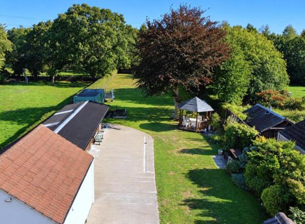 Elevated Rear Garden