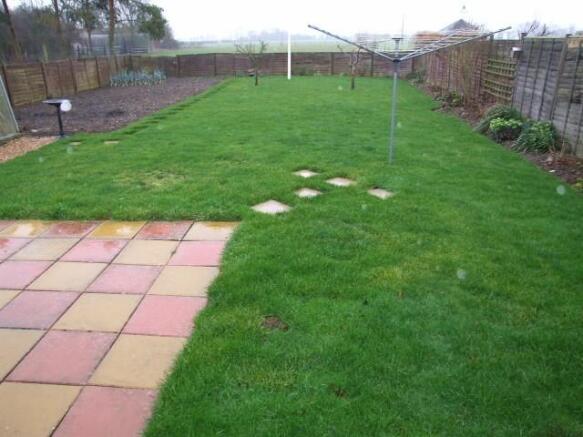Rear garden