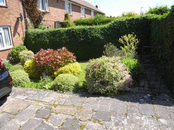 front garden & drive