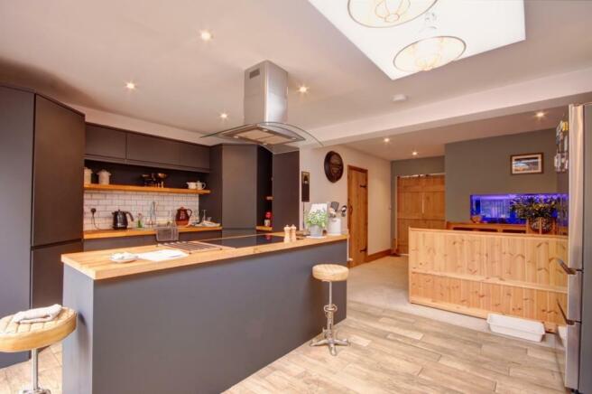Open Plan Kitchen Dining Room