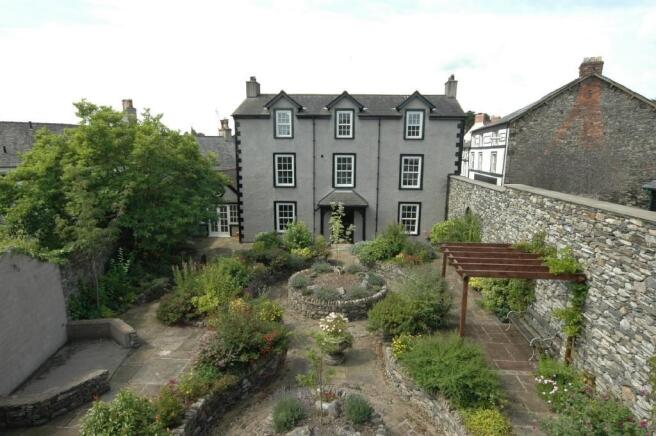 FRONT AND GARDEN