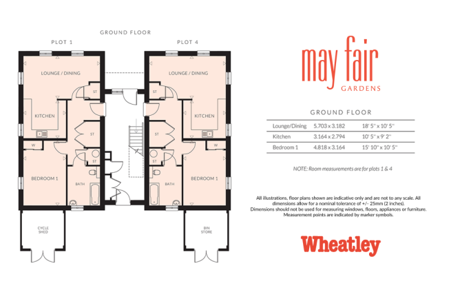 Plot 1 floorplan