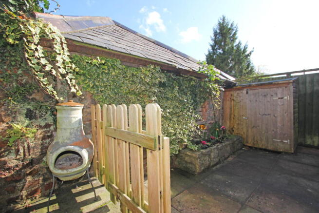 Rear garden