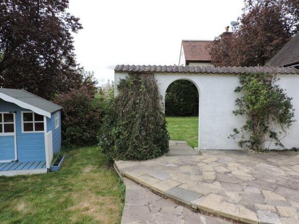 Rear garden