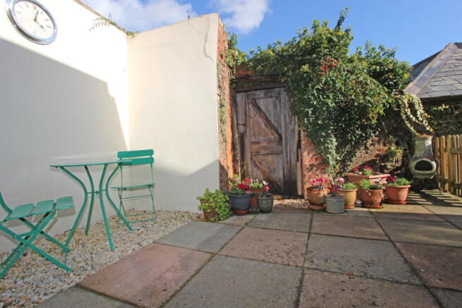 Rear garden