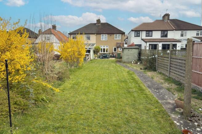 Rear Elevation and Garden