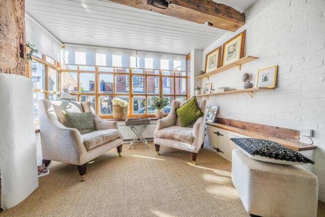 Bay window of Living / Dining Room