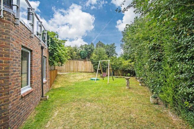 Rear garden