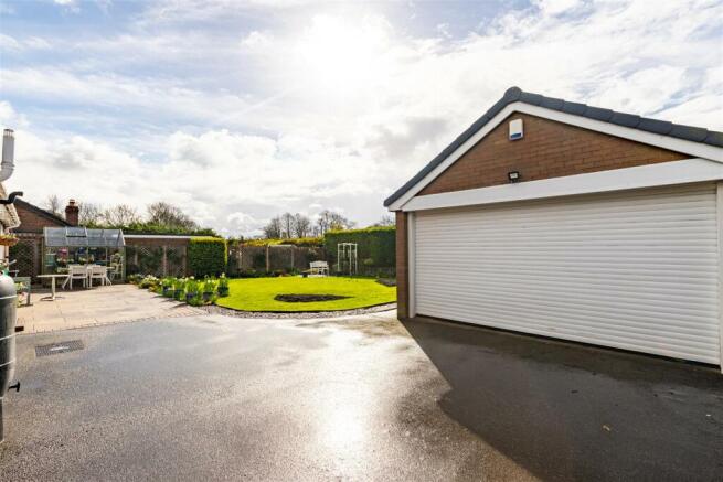 Double garage