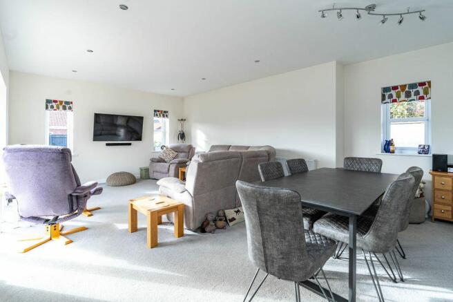 Living Room and Dining Area