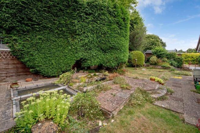 Rear garden