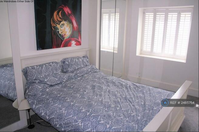 Master Bedroom - 2 x Built-In Mirrored Wardrobes