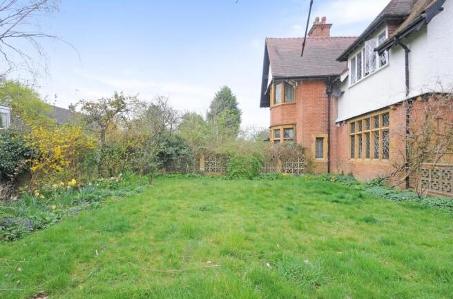 Rear garden