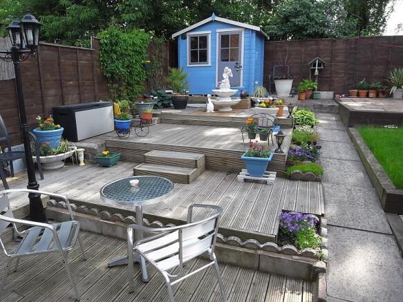 Rear garden