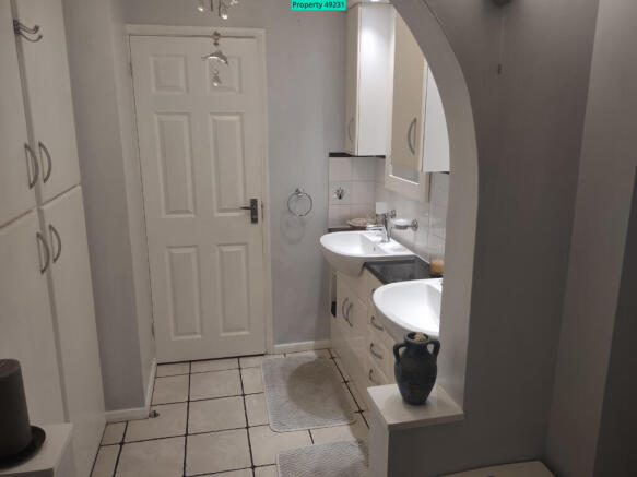 Downstairs shower room