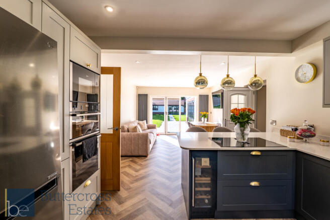 Kitchen and Living and Dining Area