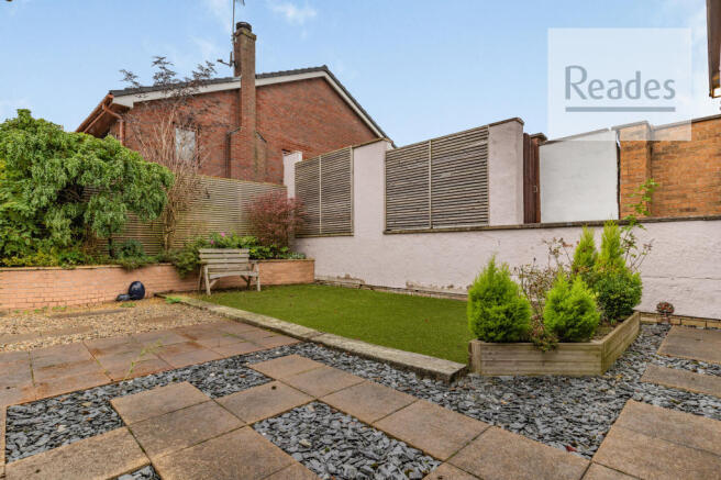 Rear garden