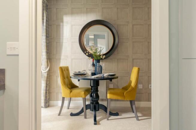 Show home dining room