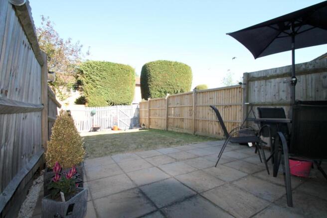 Garden and patio