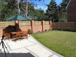 Rear garden