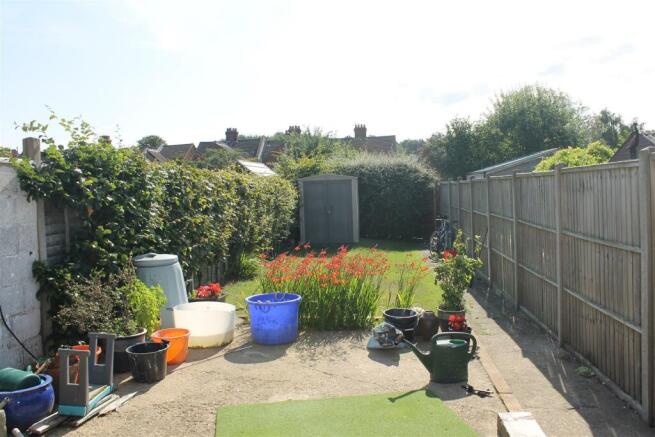 Rear garden