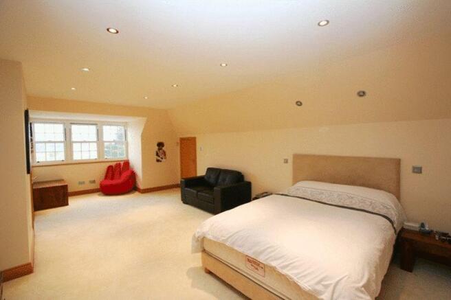 Top floor bedroom